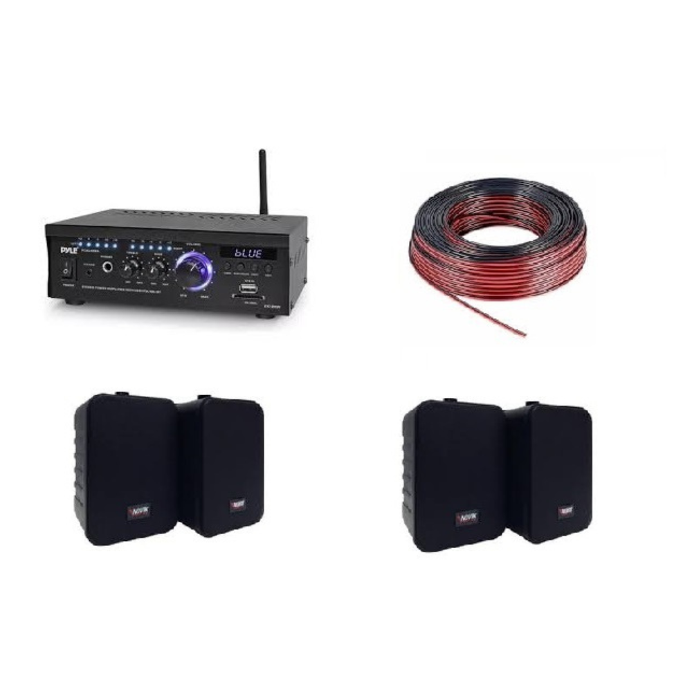 Kit de Musica Ambiental 4 Parlantes