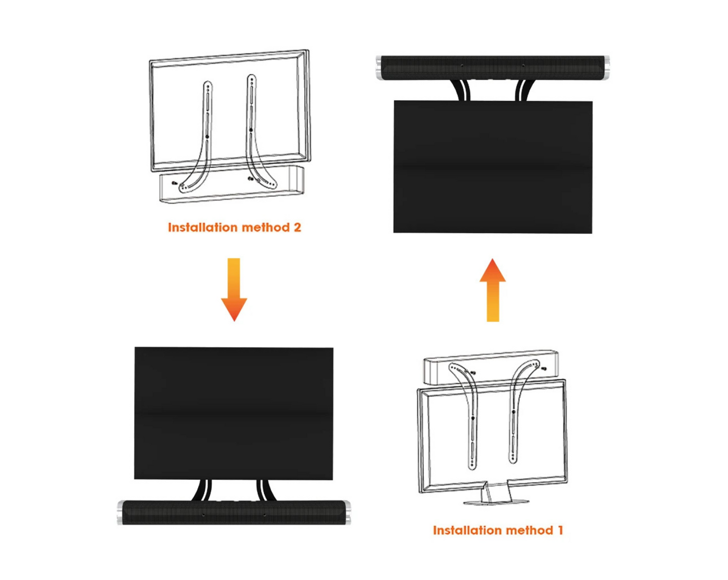 Soporte Para Soundbar Barra De Sonido