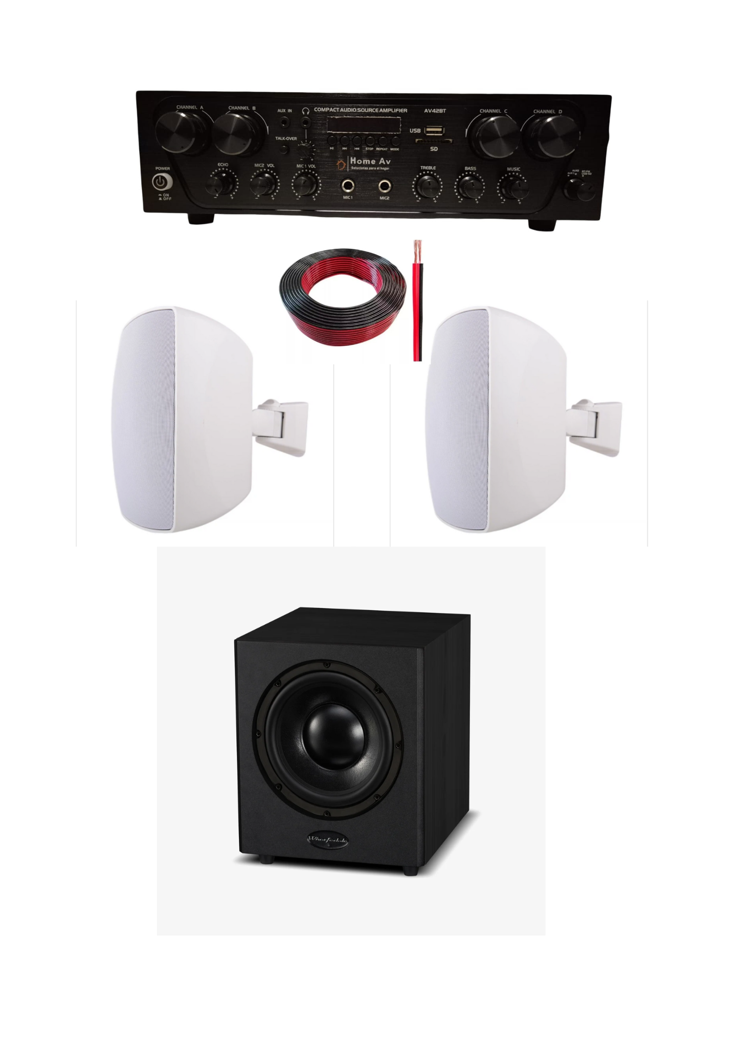 Set Musica 2.1 Ambiental Retail