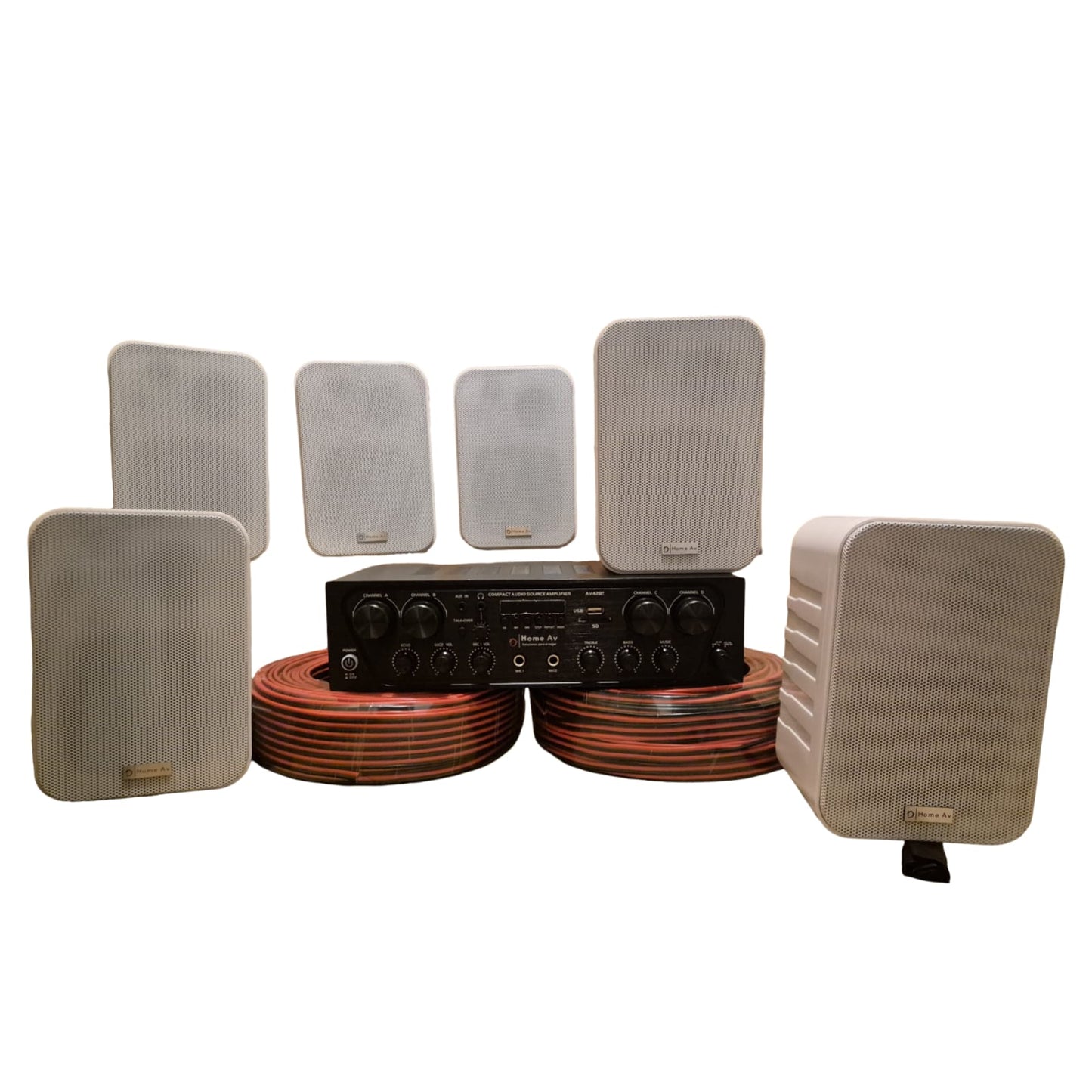 Kit de Musica Ambiental 6 Parlantes