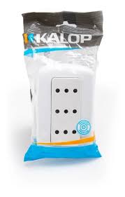 Enchufe Triple 10a 250v Sobrepuesto Kalop