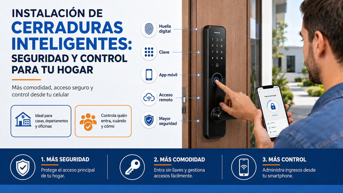 Instalación de Cerraduras Inteligentes