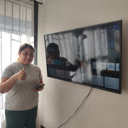 Instalacion Soporte TV a muro