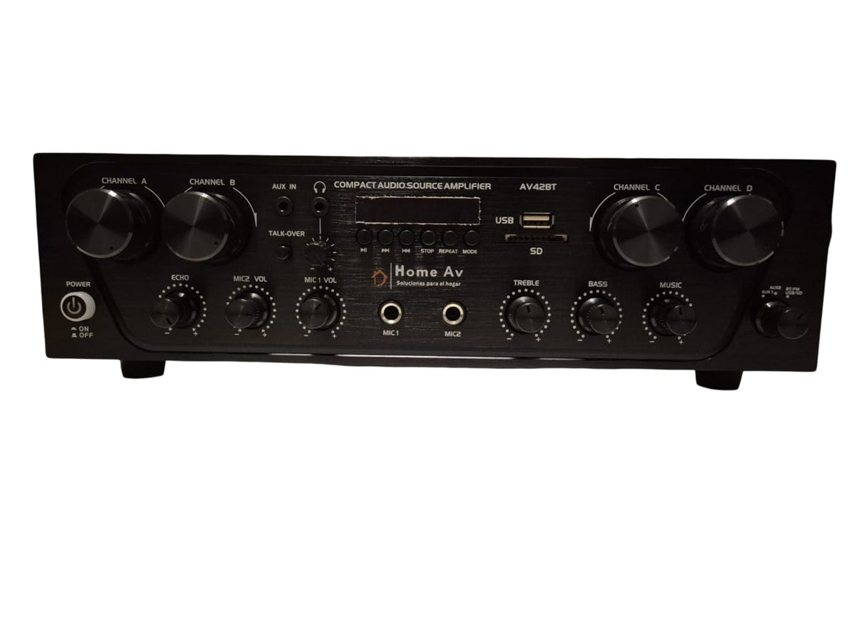 Amplificador Multicanal Home Av Av42bt