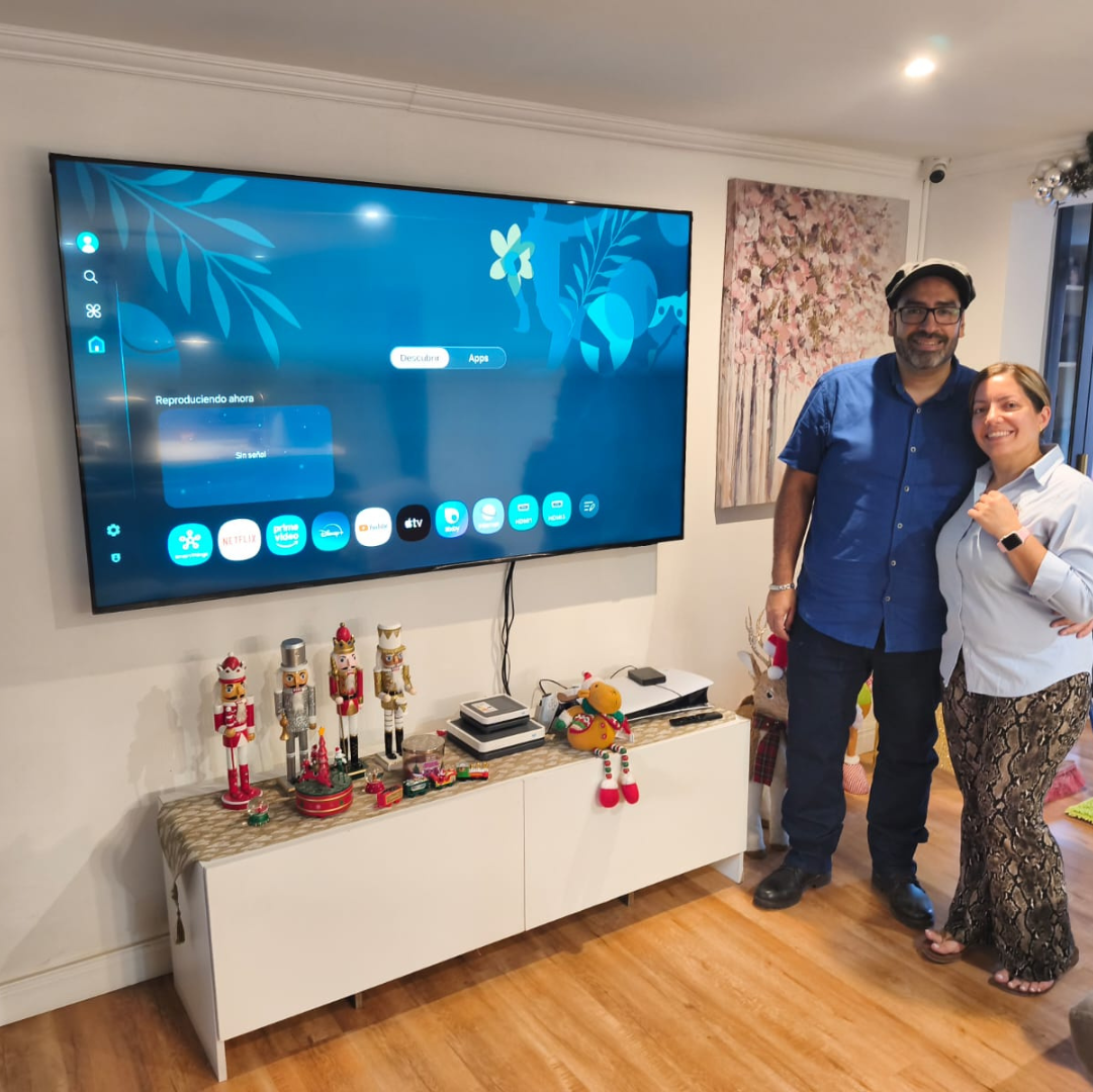 Instalacion Soporte TV a muro