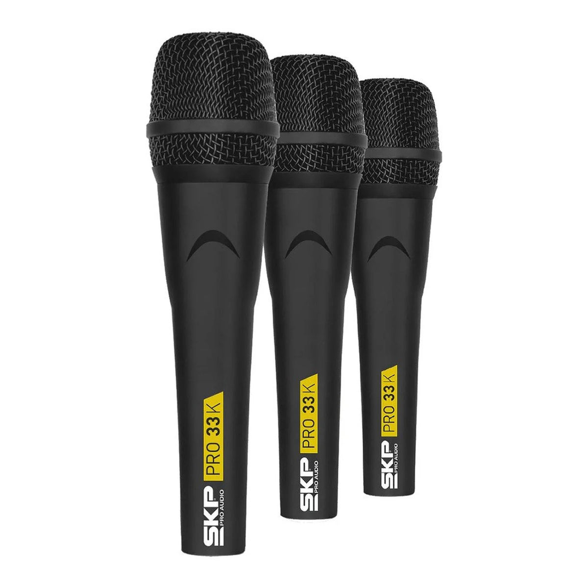 Set de 3 Microfonos SKP pro33k