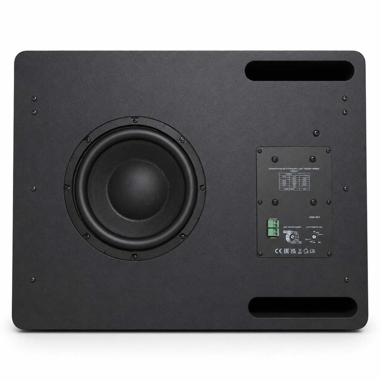 Subwoofer Pasivo HSB801 8” 120W para Línea 100V