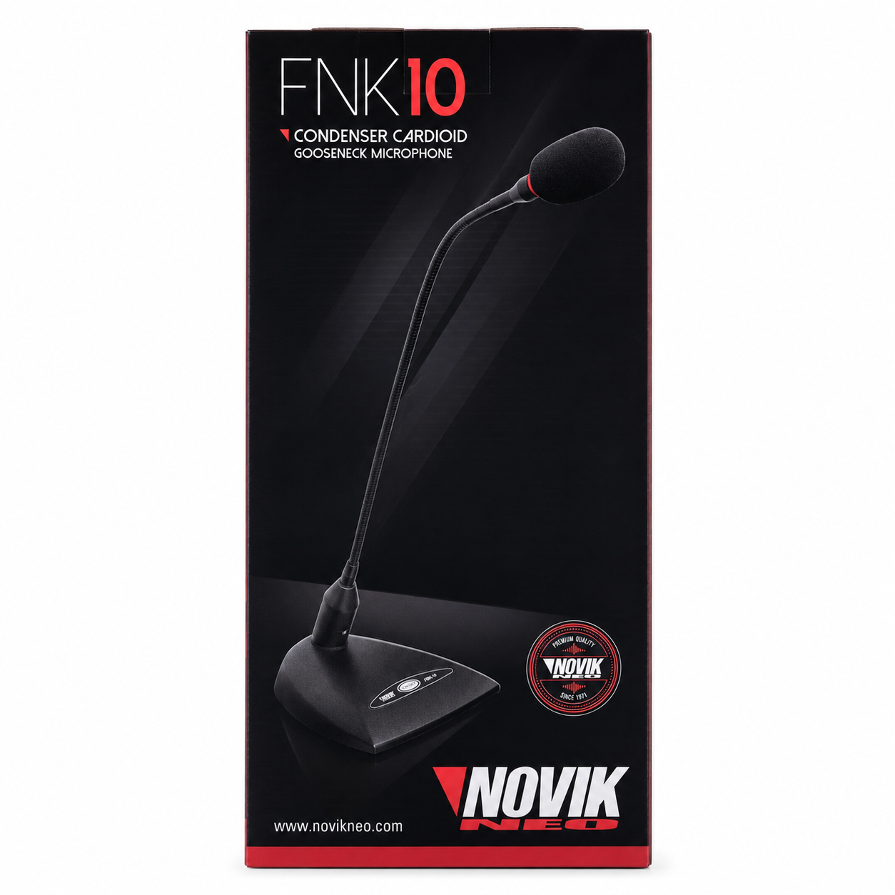 Microfono Cuello De Ganso Condensador Novik fnk10