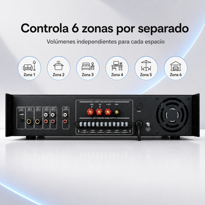 Amplificador De Audio Home Av , 100v, 120w (linea)