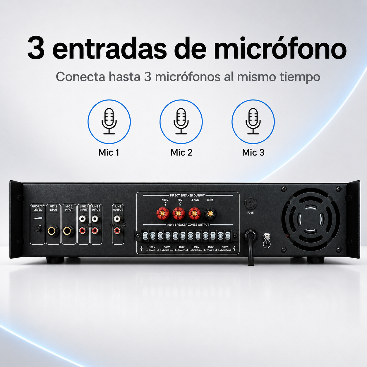 Amplificador De Audio Home Av , 100v, 120w (linea)
