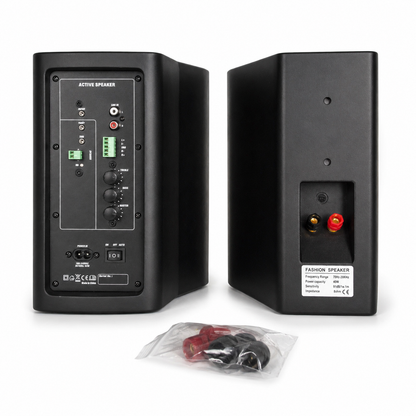 Par de Parlantes Activos HYB106-6A 6.5” 40W+40W