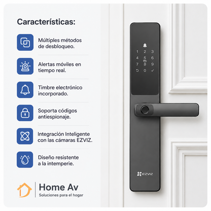 Cerradura Ezviz DL05 + Instalacion