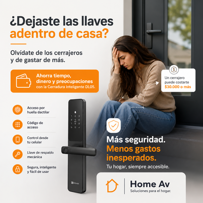 Cerradura Ezviz DL05 + Instalacion