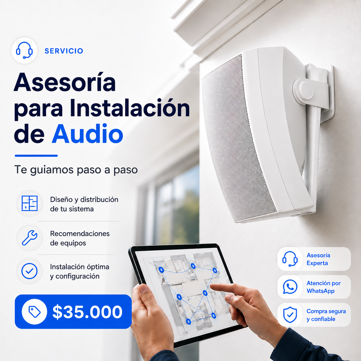 Asesoría para Instalación de Audio