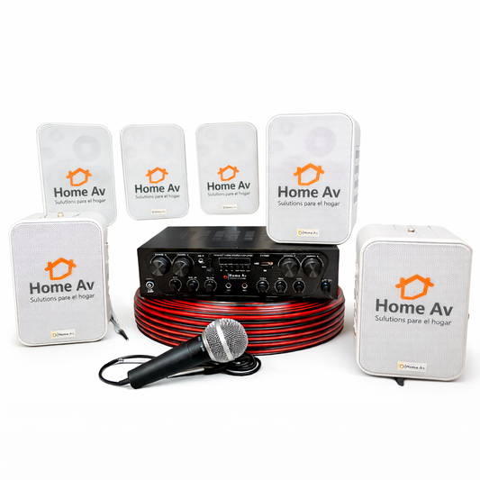 Kit de Voceo 6 Parlantes