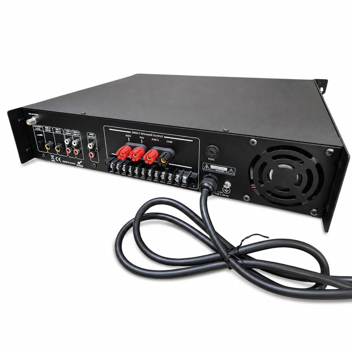 Amplificador De Audio 100v, 500w Home Av Pa-500