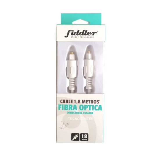 Cable Fibra Óptica Audio 1.8 Mts. Conectores Toslink