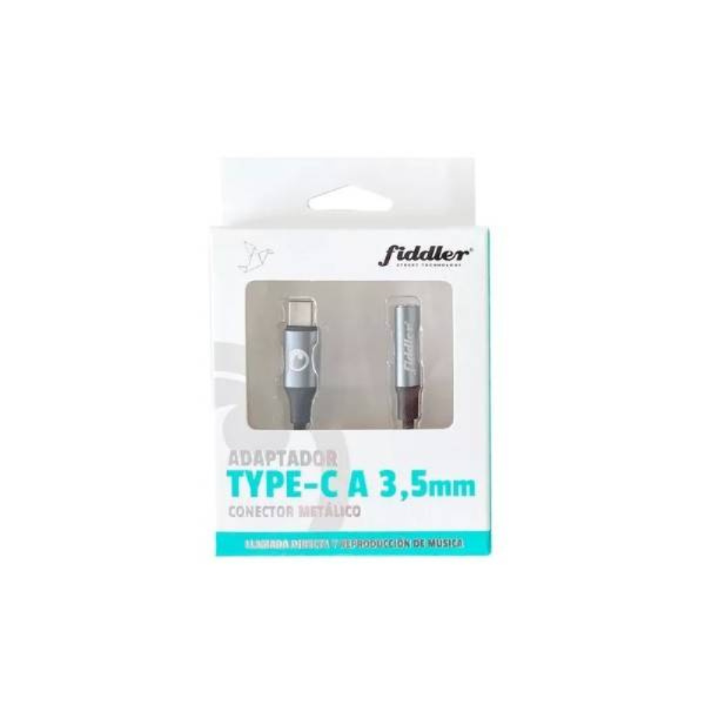 Adaptador Usb C A Jack 3 5mm Para Audífono
