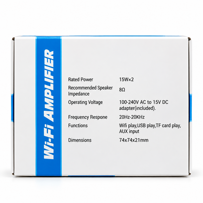 Amplificador WiFi Multiroom Home AV 2x15W – HYC1503WA