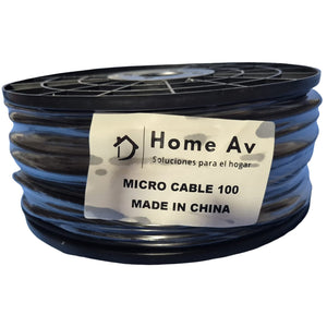 Rollo Cable Micrófono 100 Mts Para Instalación Balanceado