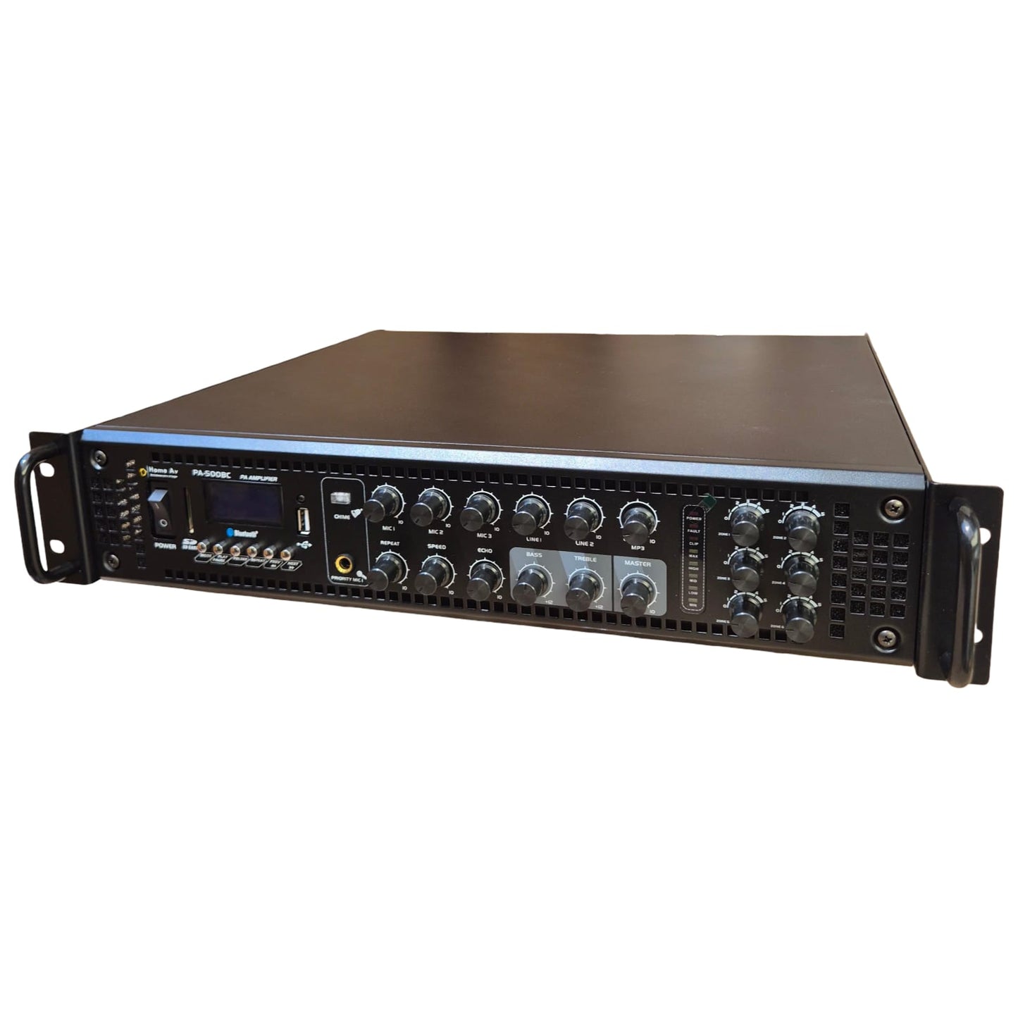 Amplificador De Audio 100v, 500w Home Av Pa-500