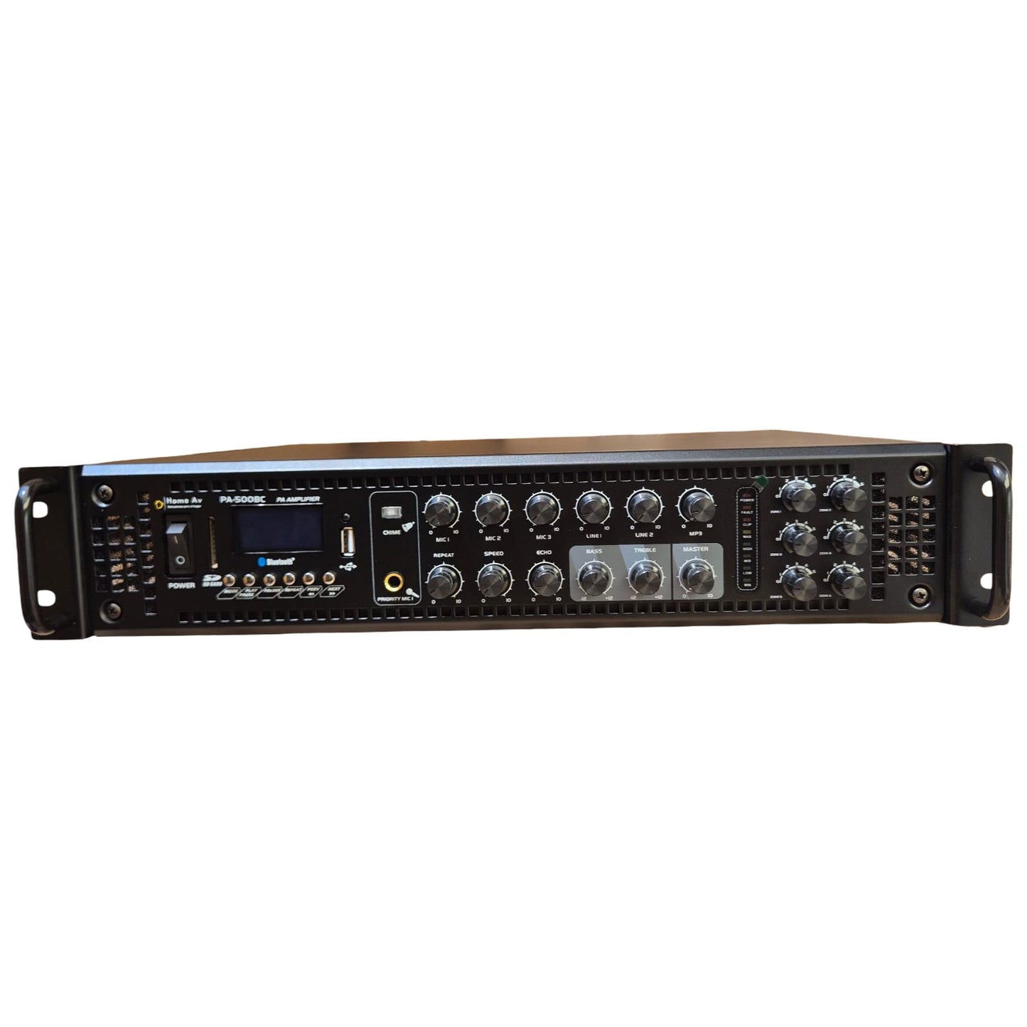 Amplificador De Audio 100v, 500w Home Av Pa-500