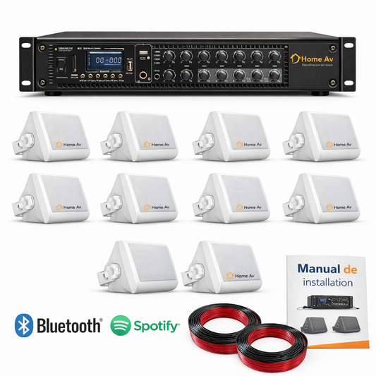 Kit de Audio 10 Parlantes