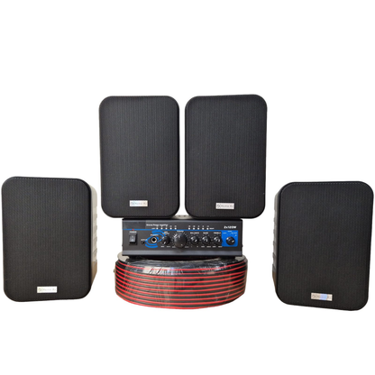 Kit de Musica Ambiental 4 Parlantes