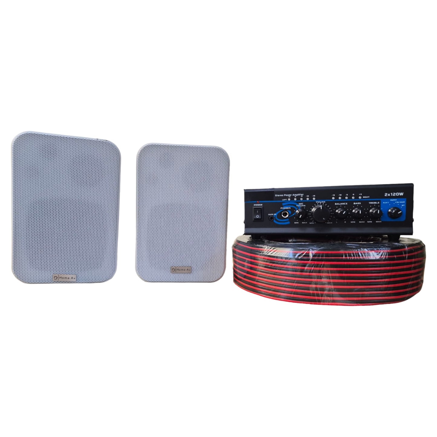 Kit de Música Ambiental 2 Parlantes