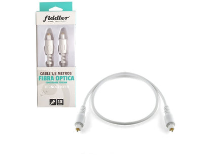 Cable Fibra Óptica Audio 1.8 Mts. Conectores Toslink