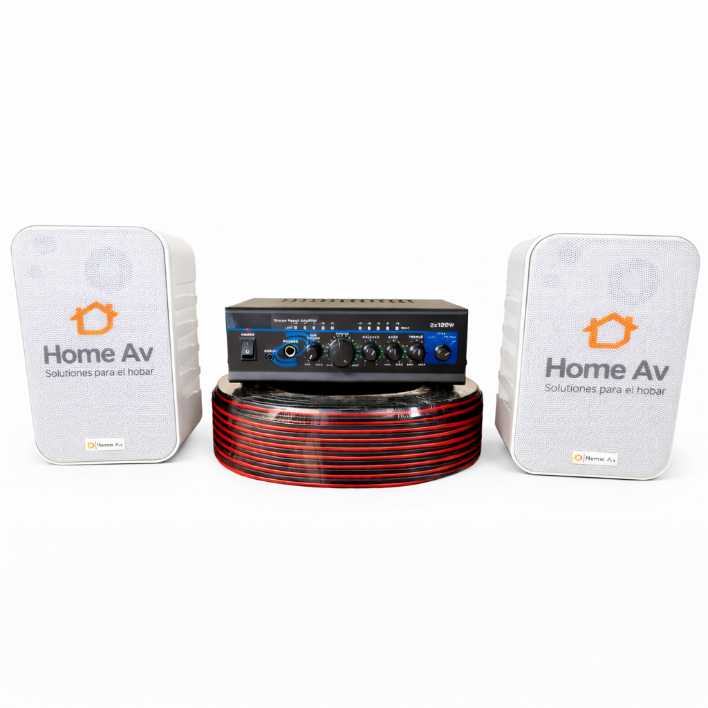 Kit de Música Ambiental 2 Parlantes