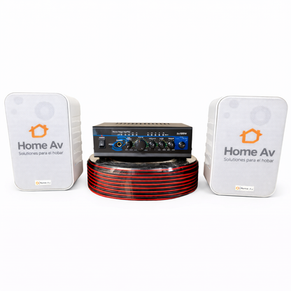 Kit de Música Ambiental 2 Parlantes