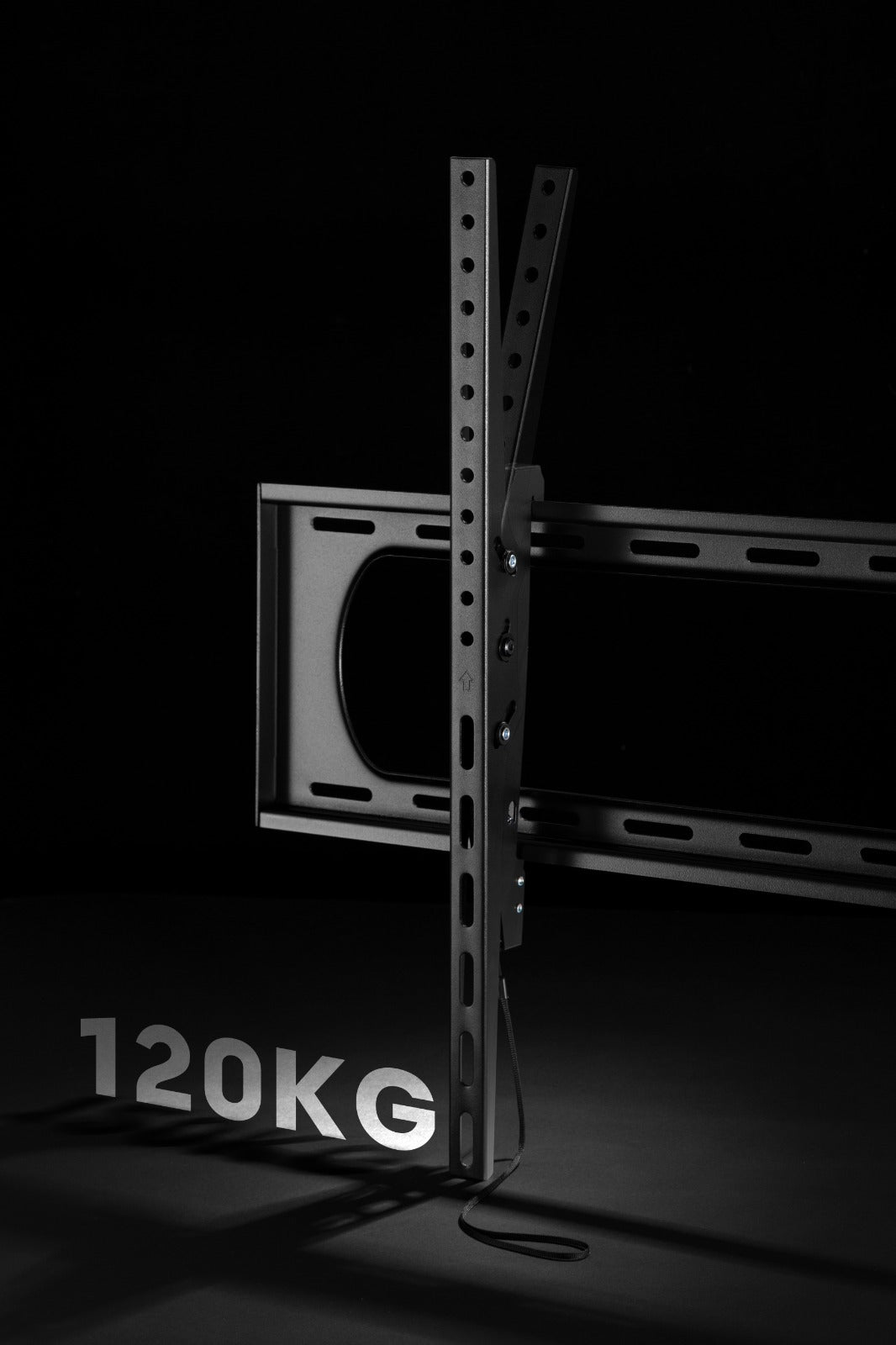 Soporte De Tv Reforzado Con Inclinacion De 60" A 120", 120 Kg