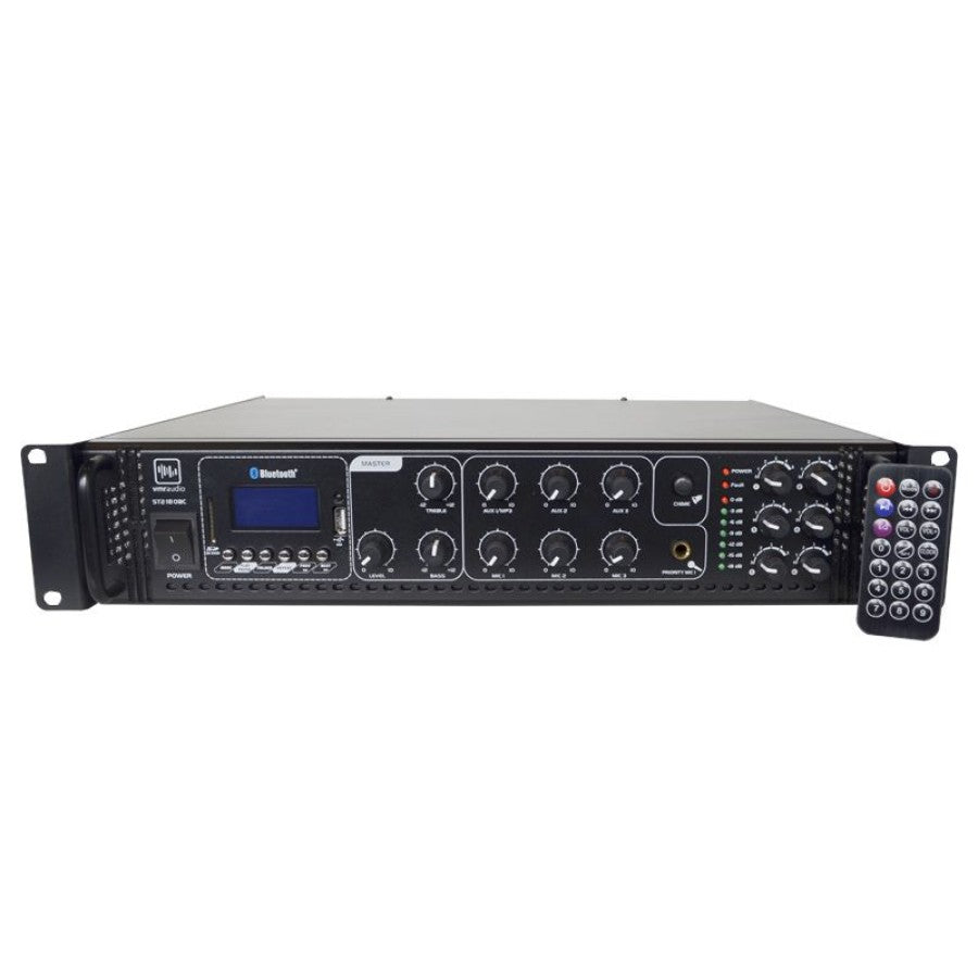 Amplificador VMR Store 18 100V 180W para música ambiental