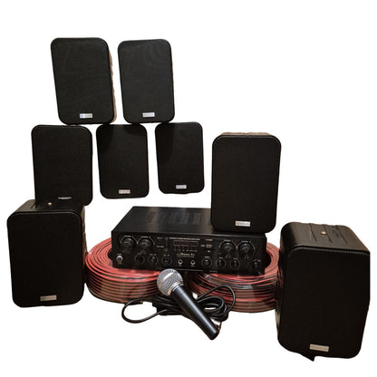 Kit de Voceo 8 Parlantes