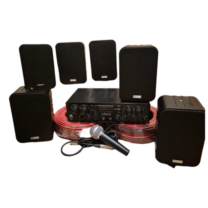 Kit de Voceo 6 Parlantes