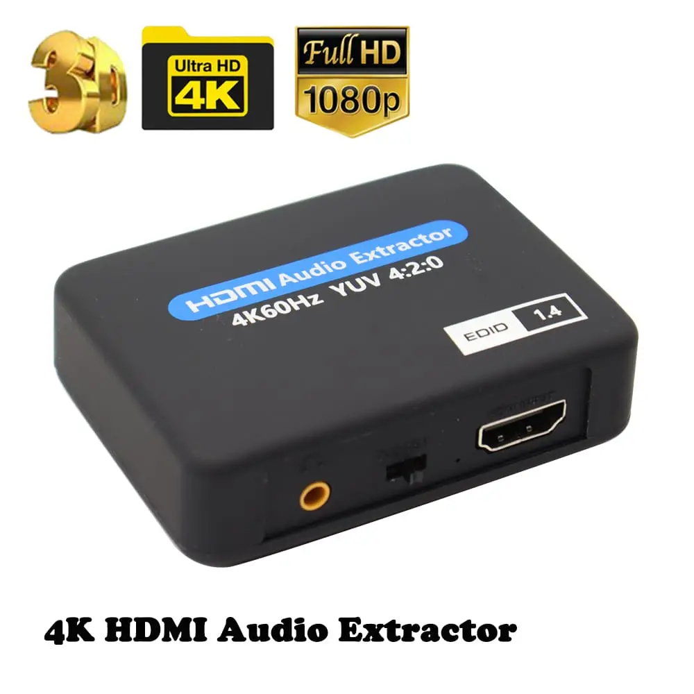 Extractor de Audio HDMI 4K – HOMEAV